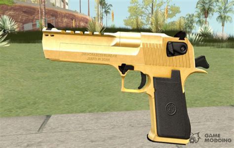 Desert Eagle Gold Hq For Gta San Andreas