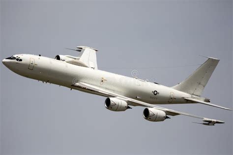 US Navy E-6 Mercury Airborne Command Post Editorial Stock Image - Image ...