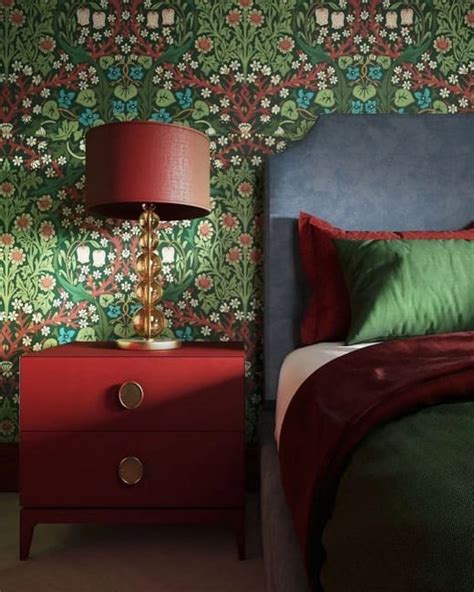 Green Wallpaper Designs, 50 Modern Bedroom Decorating Ideas