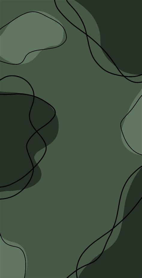 Download Free Image Of Watercolor Paint Texture Dark Green Phone