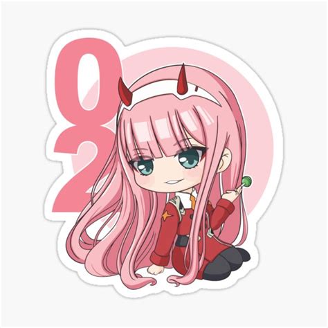 Darling In The Franxx Stickers Redbubble