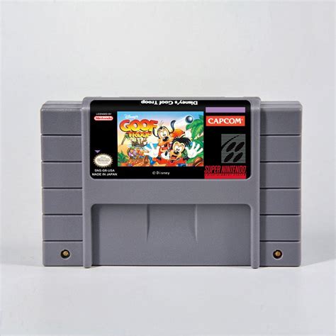 Goof Troop For Snes Console Working Cartridge Ntsc Or Pal Region