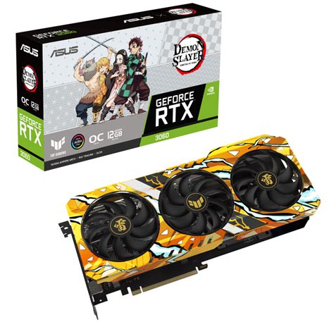 Tuf Rtx3060 O12g Demonslayer｜graphics Cards｜asus Usa