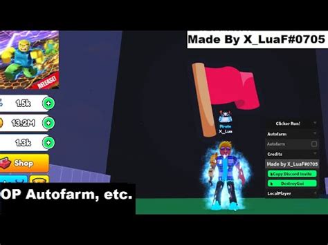 Clicker Run Op Script Autofarm Etc Youtube