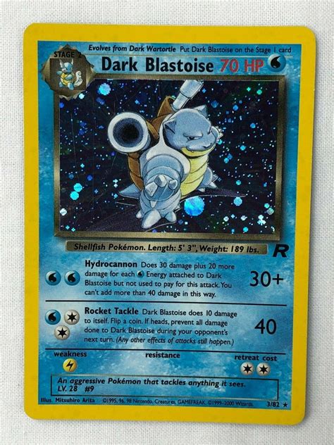 Dark Blastoise Card