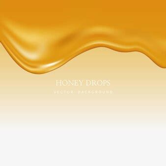 Premium Vector | Honey drip and honey background