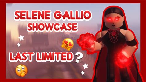 ♦️ Selene Gallio Showcase In New Journey Roblox Youtube