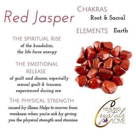 Crystal Therapy With Angela On Instagram The Power Of Red Jasper