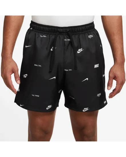 Short Homme Nike M Nk Club Wvn Flow Short Aop Noir Sport 2000 Ref