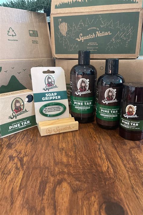 Dr Squatch Pine Tar Soap Deodorant Haircare Bundle Lagoagrio Gob Ec