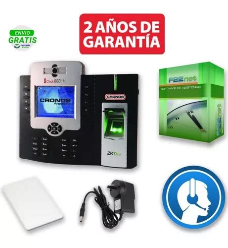 Reloj Iclock 880 Control Asistencia Acceso Huella Tarjeta Id