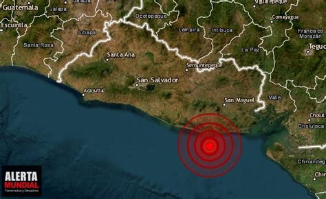 Centroamérica Un Riguroso Sismo Sacude Las Costas De El Salvador Sin Alerta De Tsunami