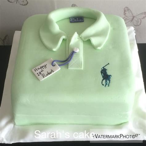 Polo Shirt Cake Decorated Cake By Sarah S Cakes Cakesdecor