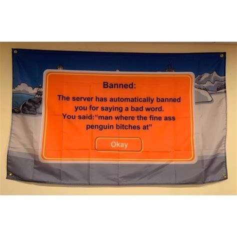 Funny Club Penguin Bans