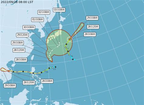 三颱共舞將出現？又有熱帶低壓！估24小時內成18號颱風「洛克」