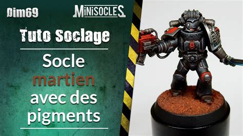 Peinture Sur Figurines Tuto Faire Un Socle De Type Martien Avec Des