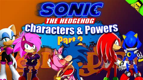 Sonic The Hedgehog Series Characters And Powers Part 2 In Tamil YouTube