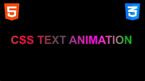 Como Hacer Un Texto Animado Con Html Y Css Youtube