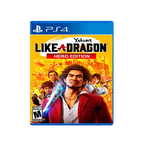 Yakuza Like A Dragon Hero Edition Ps4 New Level