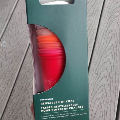 Starbucks Dining New Starbucks Reusable Hot Cups Fall Winter Poshmark