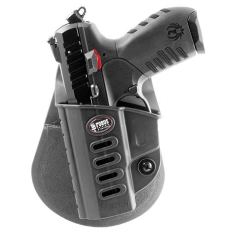 Fobus Evolution Left Hand Ruger SR22 Holster, Smooth Black - SR22LH ...