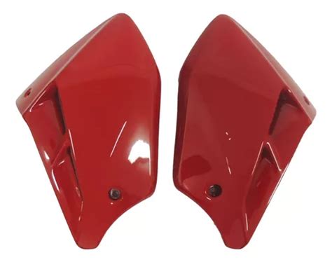 Aba Lateral Aleta Tanque Cbx250 Twister 08 A 08 Vermelho