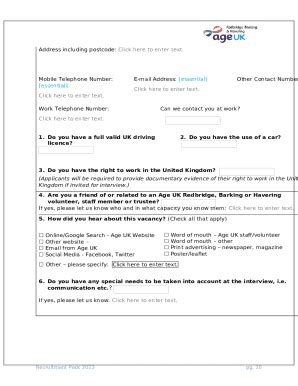 Live In Carer Jobs UKSouth Africa Helping Hands Doc Template PdfFiller