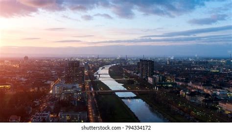 Mannheim Ludwigshafen Skyline Germany Stock Photo 794334172 | Shutterstock