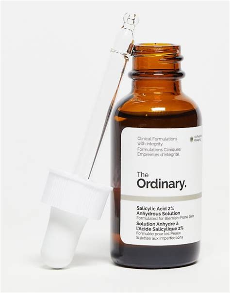 The Ordinary Salicylic Acid 2 Anhydrous Solution 30ml Asos