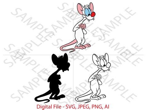 Pinky Package Pinky Svg Pinky And The Brain Pinky From Pinky And The