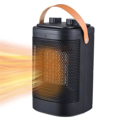 Dcenta Space Heater For Indoor Use 1200w Ptc Ceramic Electric Heater 70 Degrees Oscillation