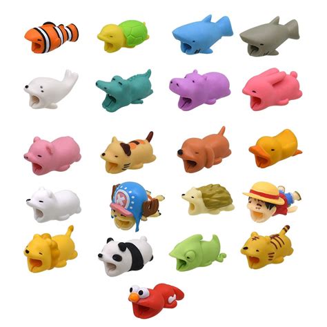 2021 Cute Cable Bite Animal Cable Protector Organizer Management Dog ...