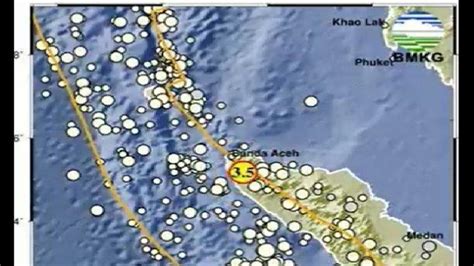 Gempa Bumi Guncang Aceh Malam Ini Cek Info Bmkg Soal Lokasi Dan