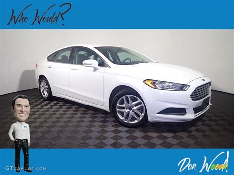 Oxford White Ford Fusion Se Photo Gtcarlot