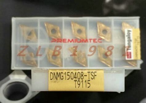 Pcs New Tungaloy Cnc Blade Dnmg Tsf T Ebay