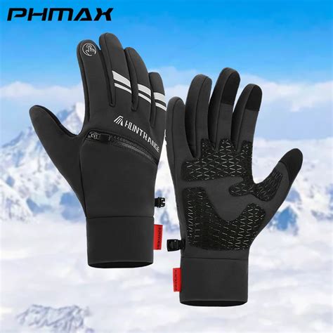 Phmax Guantes De Esqu Impermeables Para Hombre Guantes C Lidos De