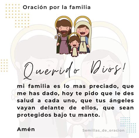 Semillas De Oraci N On Twitter Amar A La Familia Es Sentir Los