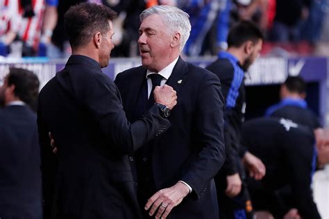 Real Madrid Simeone Ancelotti Un Duelo En El Olimpo De Las Grandes