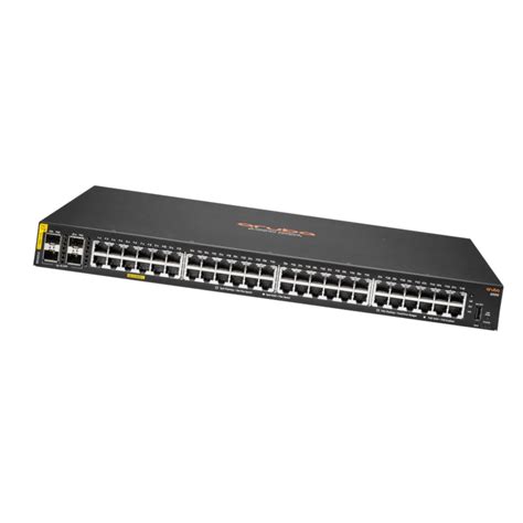 Hpe Aruba Cx Port Gigabit Poe Switch With X Sfp Ports R N A