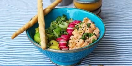 Poke Bowl La Crevette Marin E D Couvrez Les Recettes De Cuisine