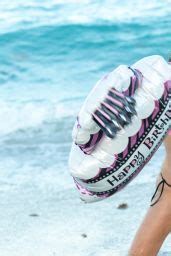 Claudia Romani In Bikini Celebrating Her Birthday On South Beach 04