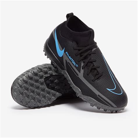 Nike Junior Phantom Gt Ii Academy Tf Nero Nero Grigio Ferro Scarpe