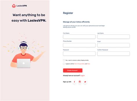 Sign Up Page By Amit On Dribbble