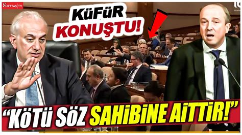 CHP li Başkan Hançerli kürsüde AKP yi topa tuttu küfürler havada uçuştu