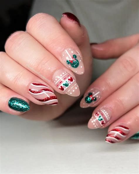 25 Disney Christmas Nail Designs To Spark Your Holiday Spirit Very