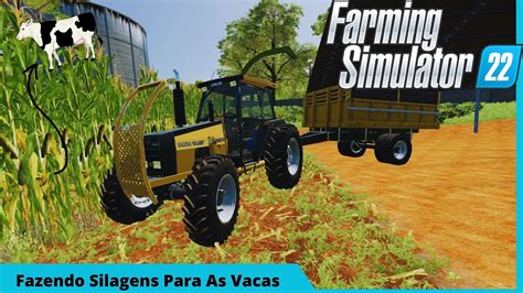 Fazendo Silagem Para As Vacas Ajudando A Fam Lia Farming