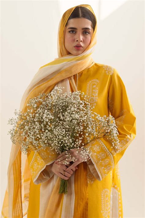 Zara Shah Jahan Ec541 Unstitched Luxury 3 Piece