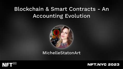 Blockchain Smart Contracts An Accounting Evolution Michelle