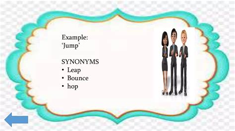 Synonyms And Antonyms Ppt