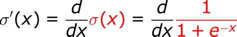 Derivative of the Sigmoid function – Towards Data Science